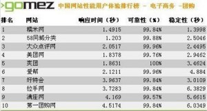 团购网站用户体验不完全报告