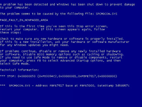 bluescreen