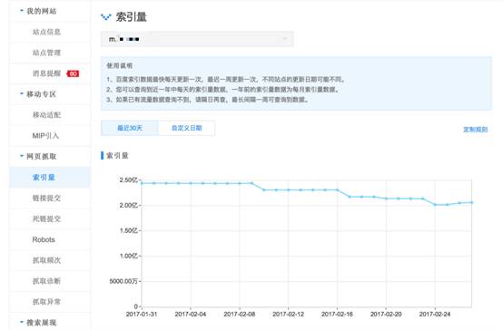 百度站长平台索引量工具升级，让嘈点变成亮点就这么简单!