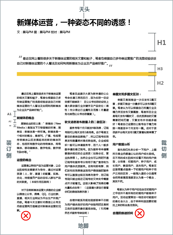 版式设计中的小细节有大讲究，这些你都知道吗？