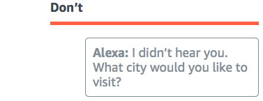 Amazon Alexa 语音设计指南（四）：Alexa怎样回答（2）