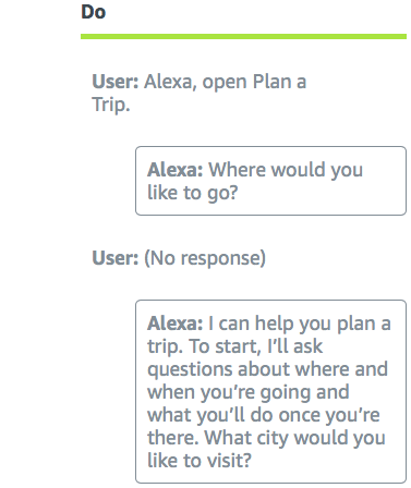 Amazon Alexa 语音设计指南（四）：Alexa怎样回答（2）